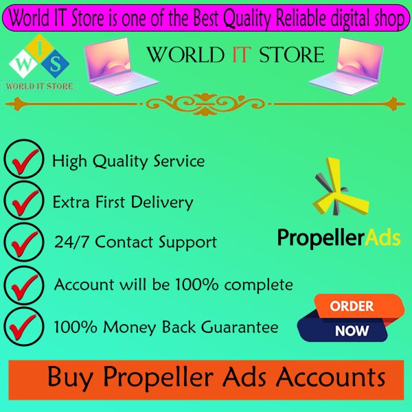 Buy Propeller Ads Accounts