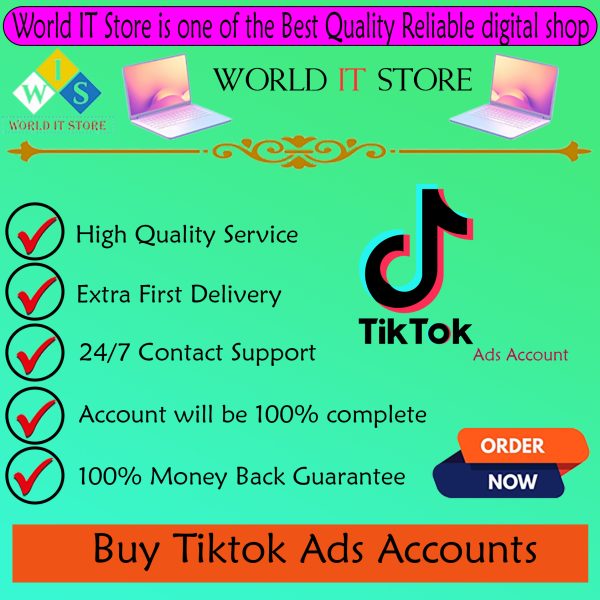 Buy Tiktok Ads Accounts