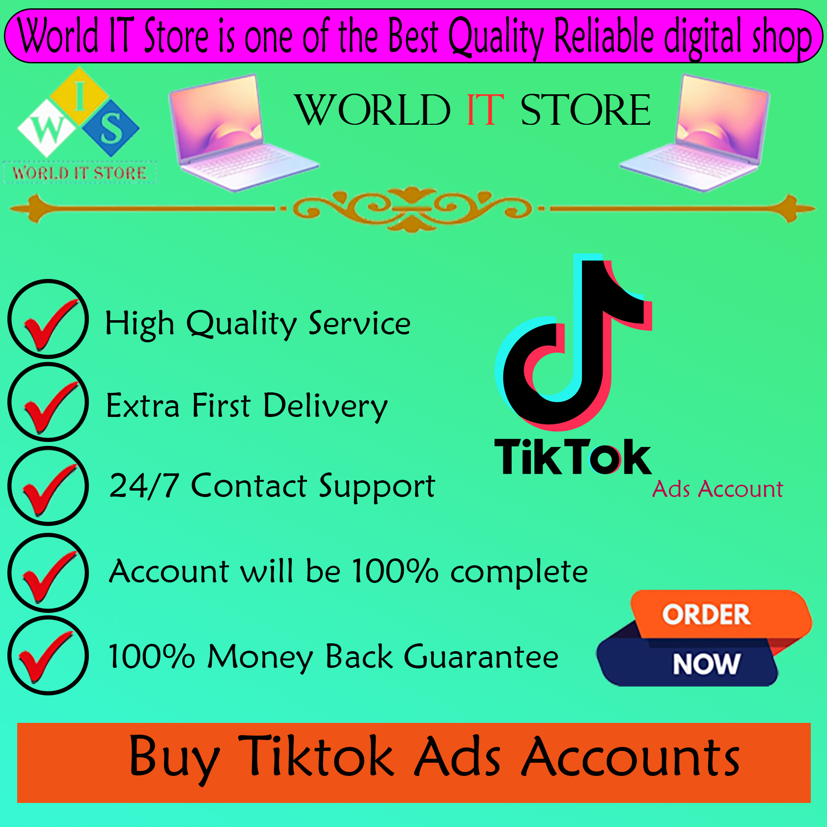 Buy Tiktok Ads Accounts