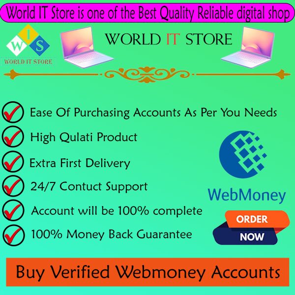 Buy Verified Webmoney Accounts