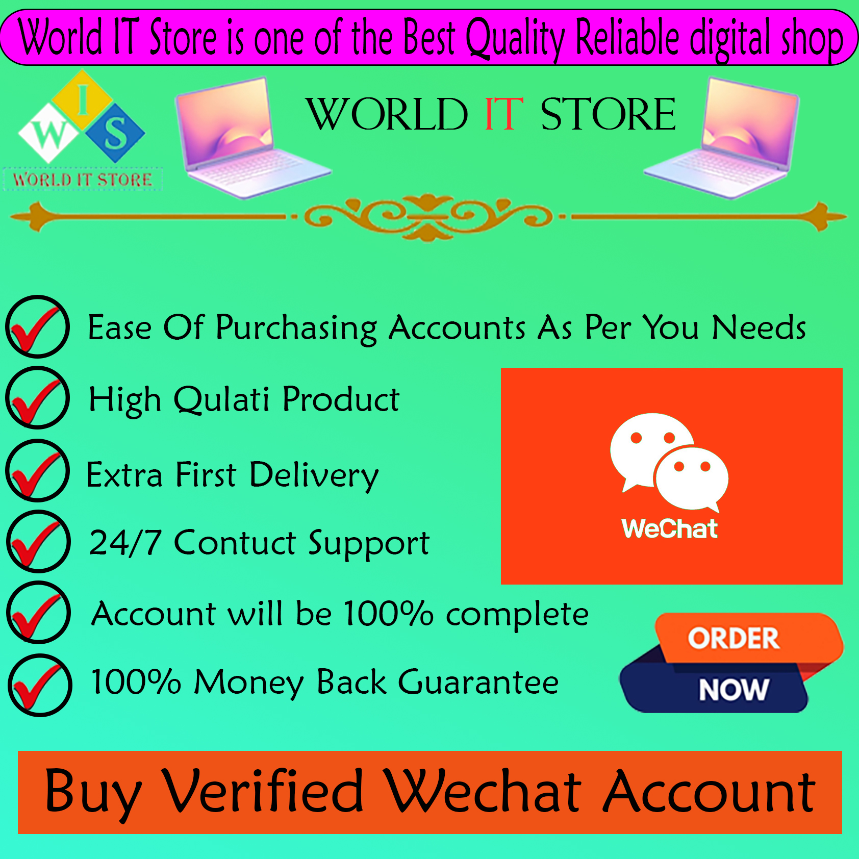 Buy Verified Wechat Account