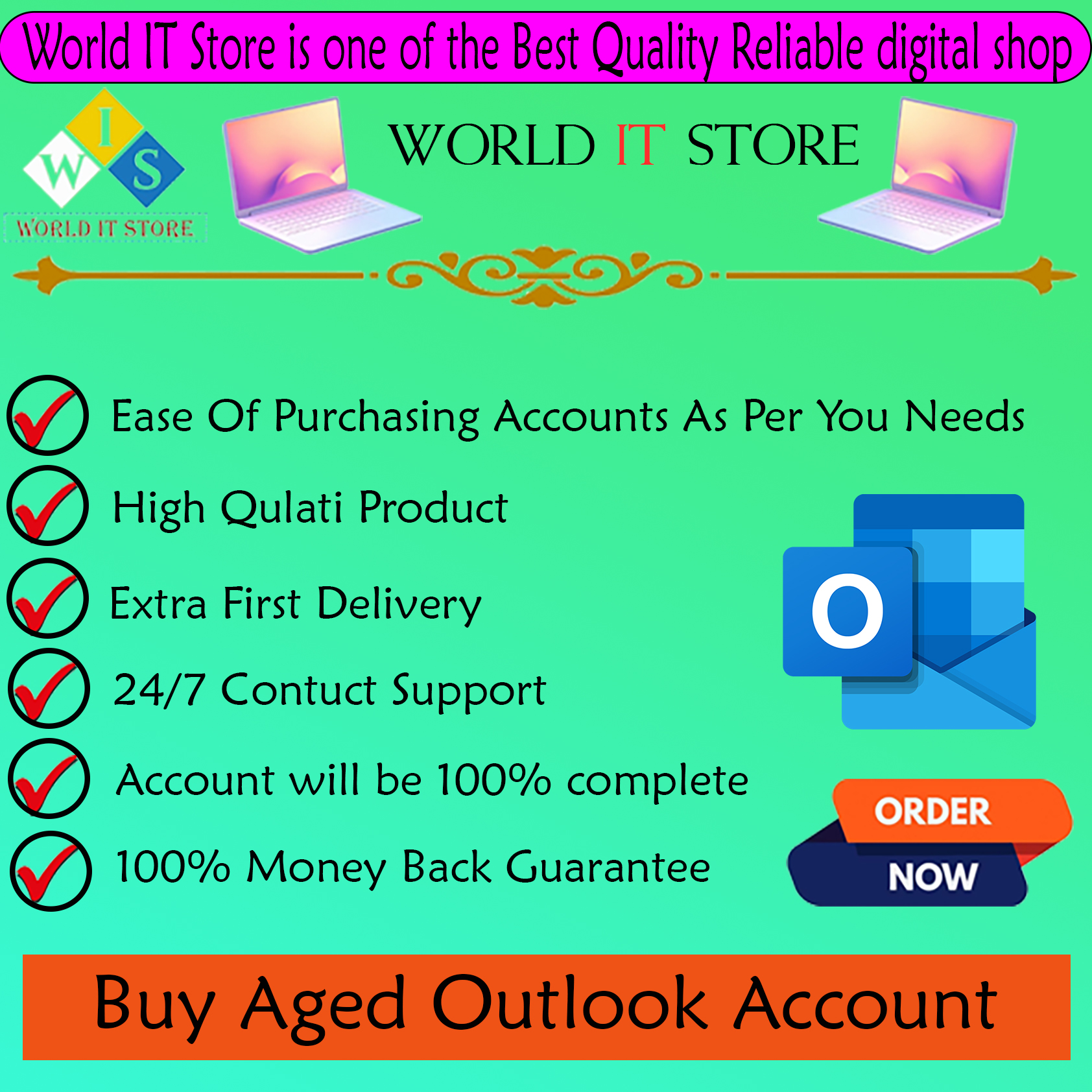 Buy Aged Outlook Account