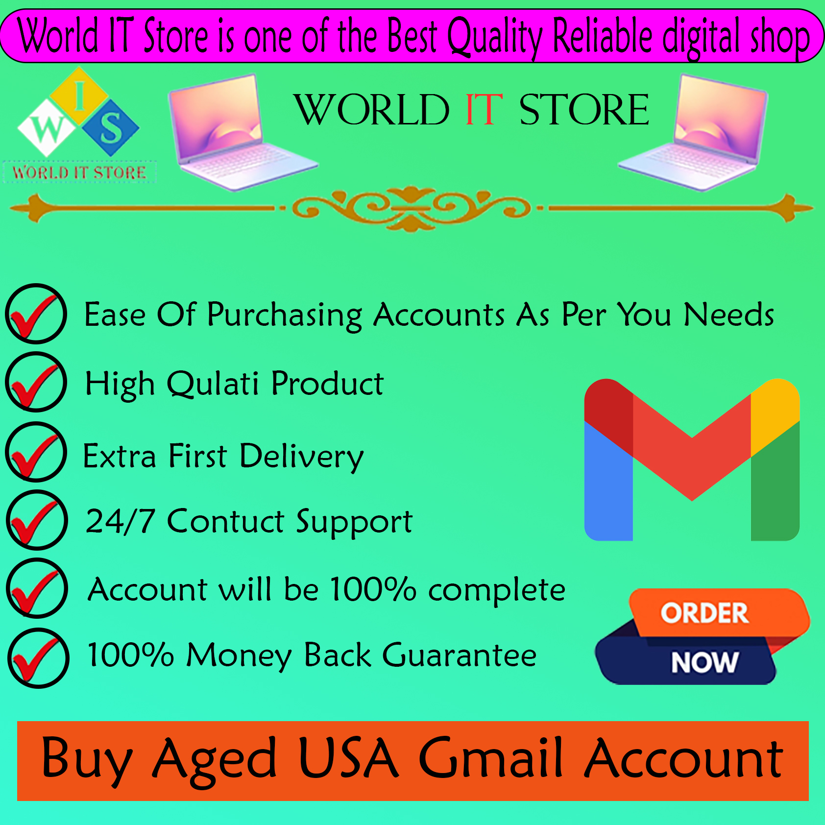 Buy Aged USA Gmail Account