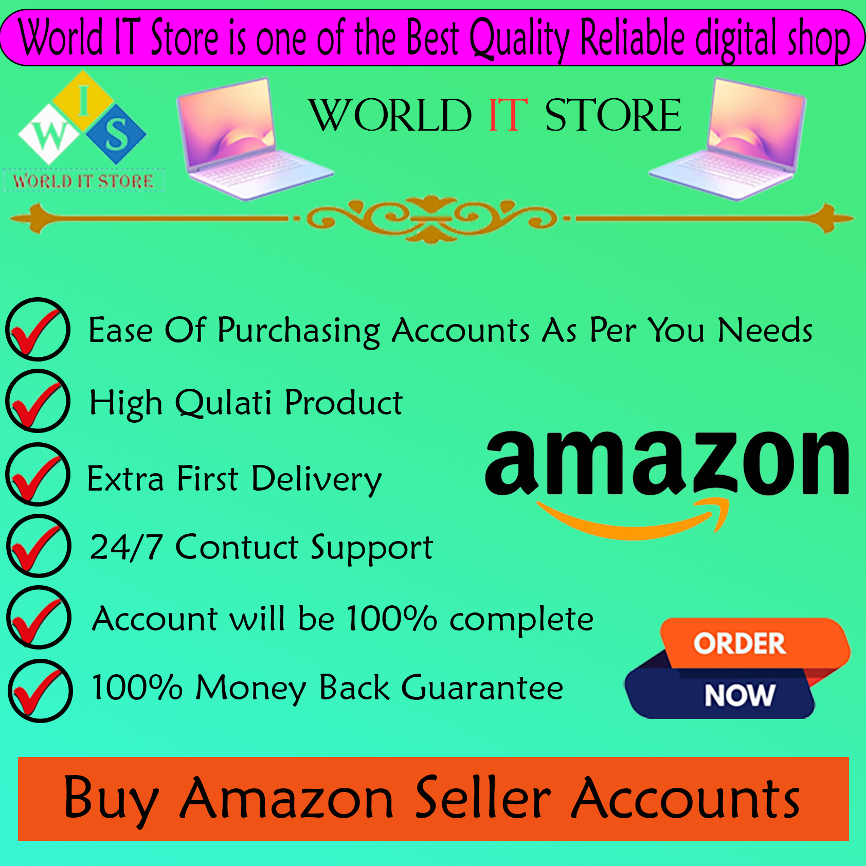 Buy Amazon Seller Accounts