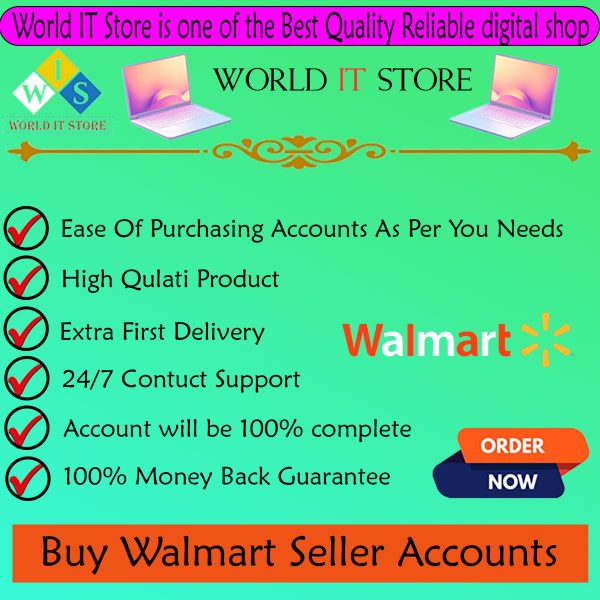 Buy Walmart Seller Accounts